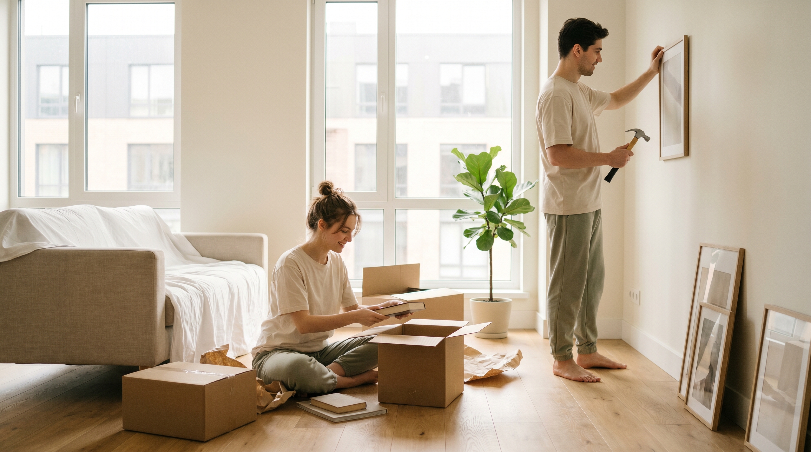 Andare a convivere: la guida completa per una prima convivenza riuscita